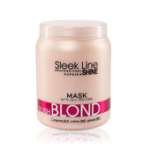 Sleek Line Blush Blond - Maska z jedwabiem, nadająca różowy odcień